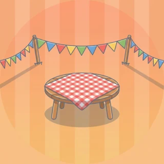 Fête au jardin