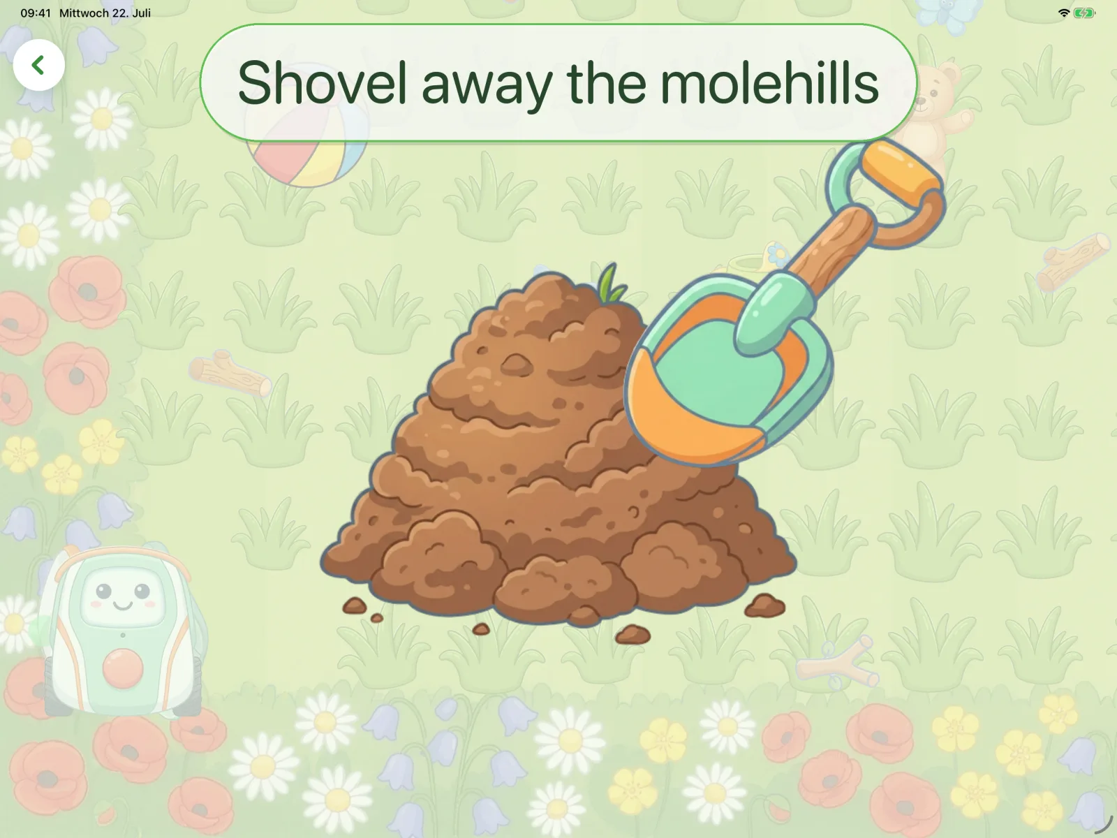 Shovel away the molehills
