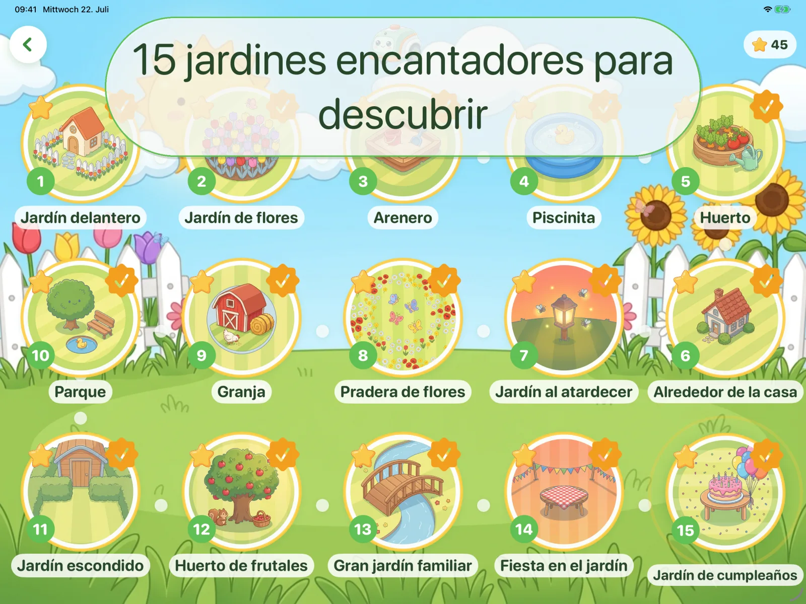 15 jardines encantadores para descubrir