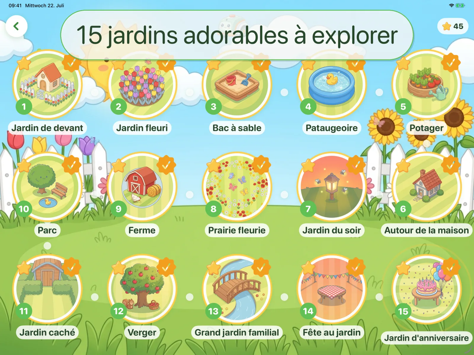 15 jardins adorables à explorer