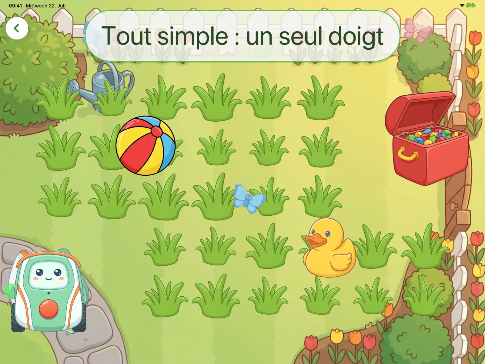 Tout simple : un seul doigt