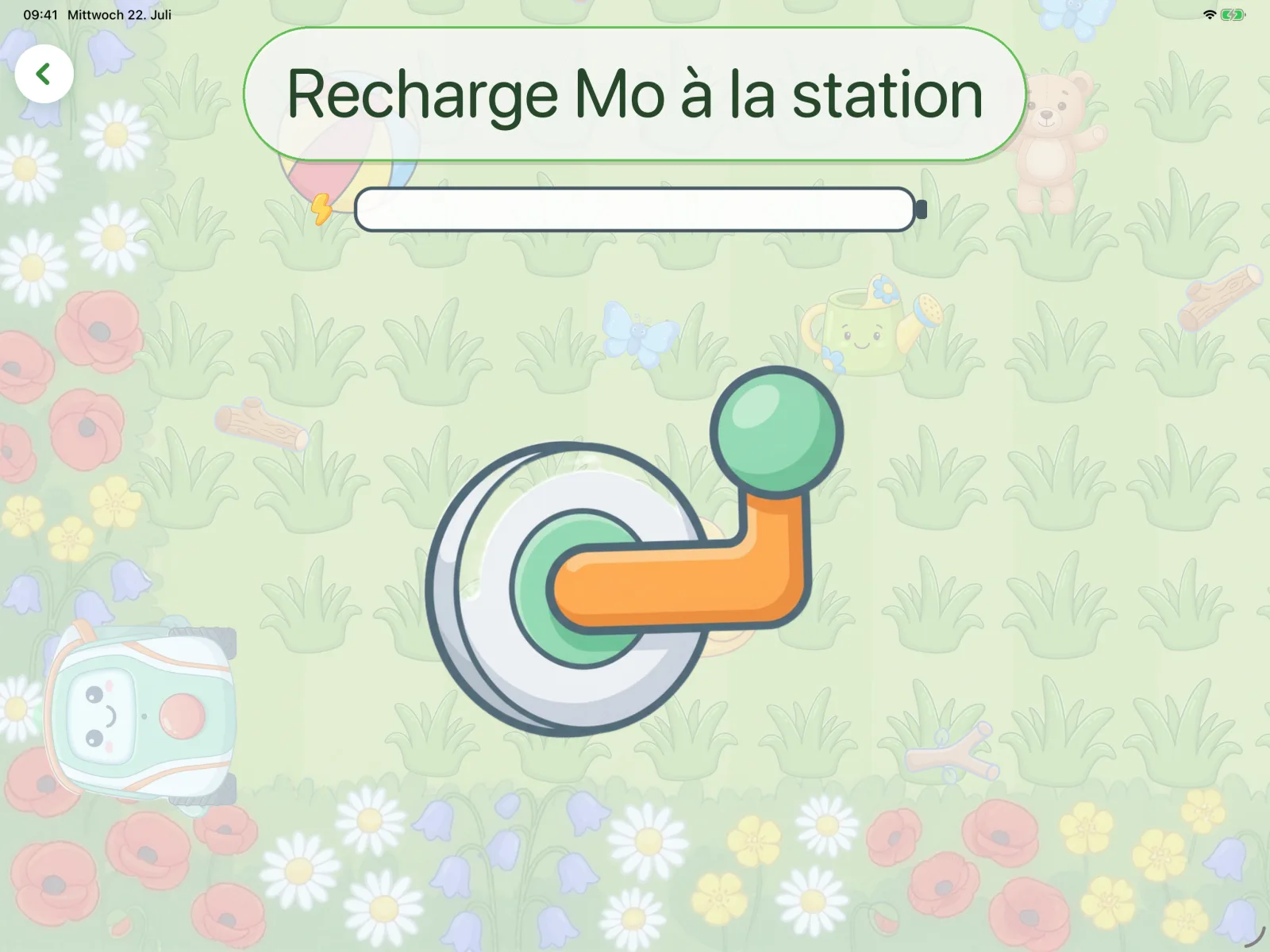 Recharge Mo à la station