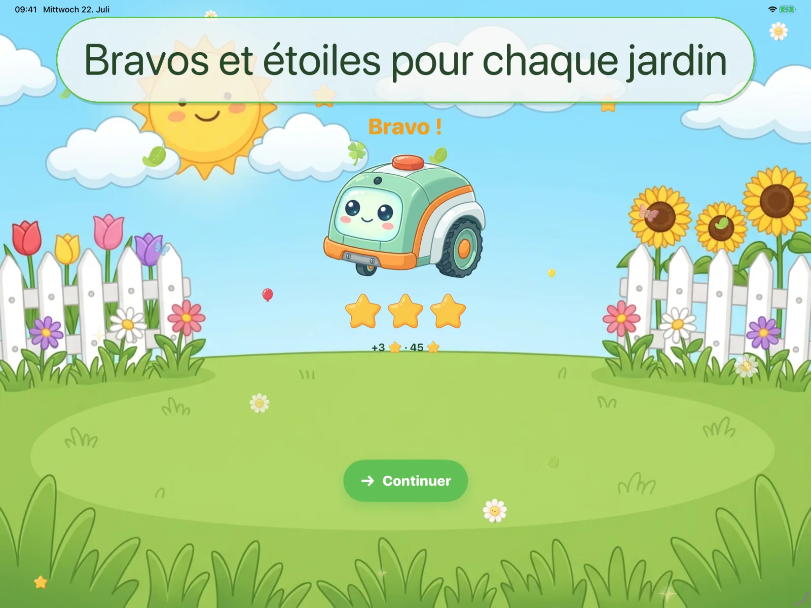 Bravos et étoiles pour chaque jardin