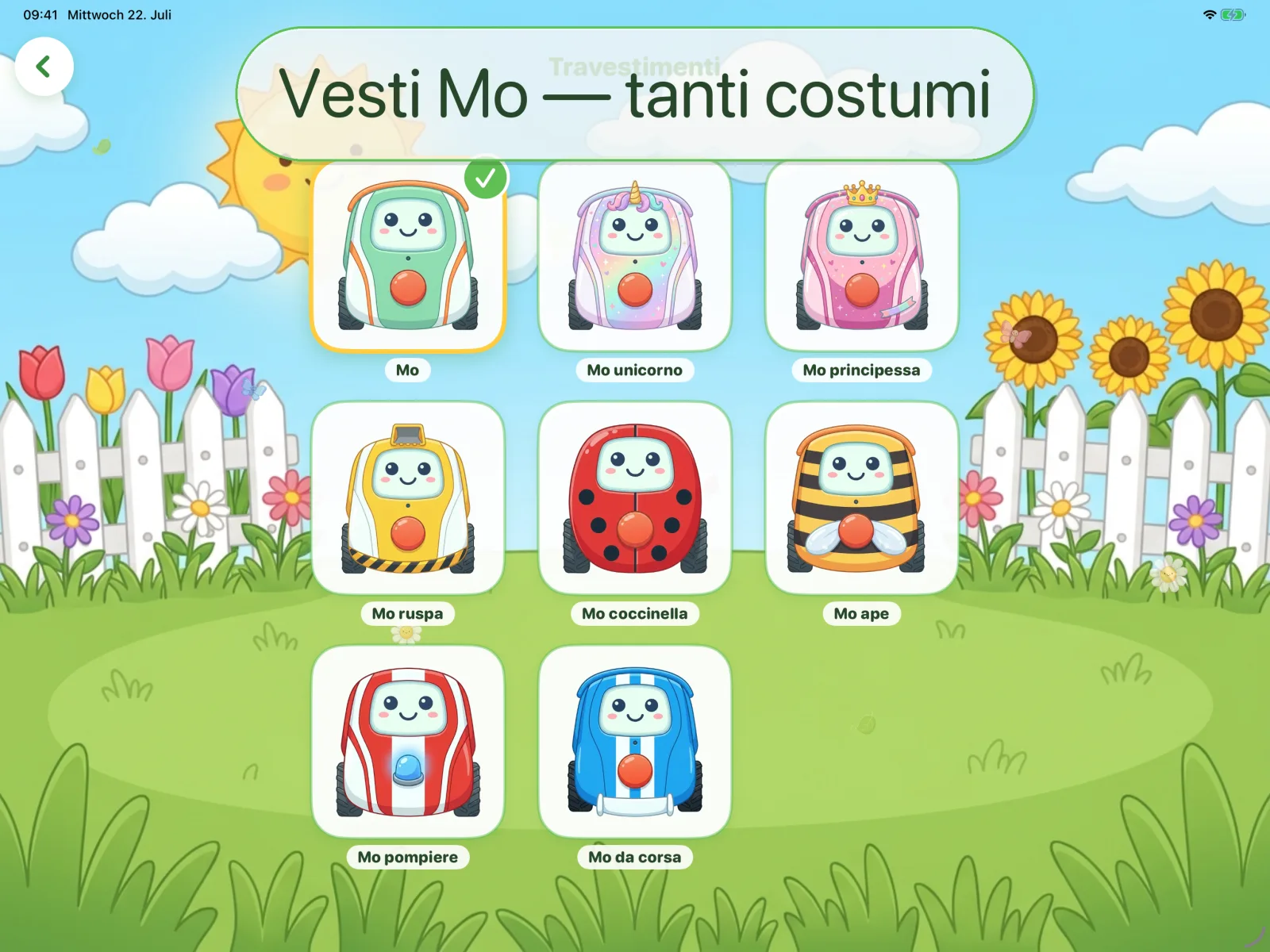 Vesti Mo — tanti costumi