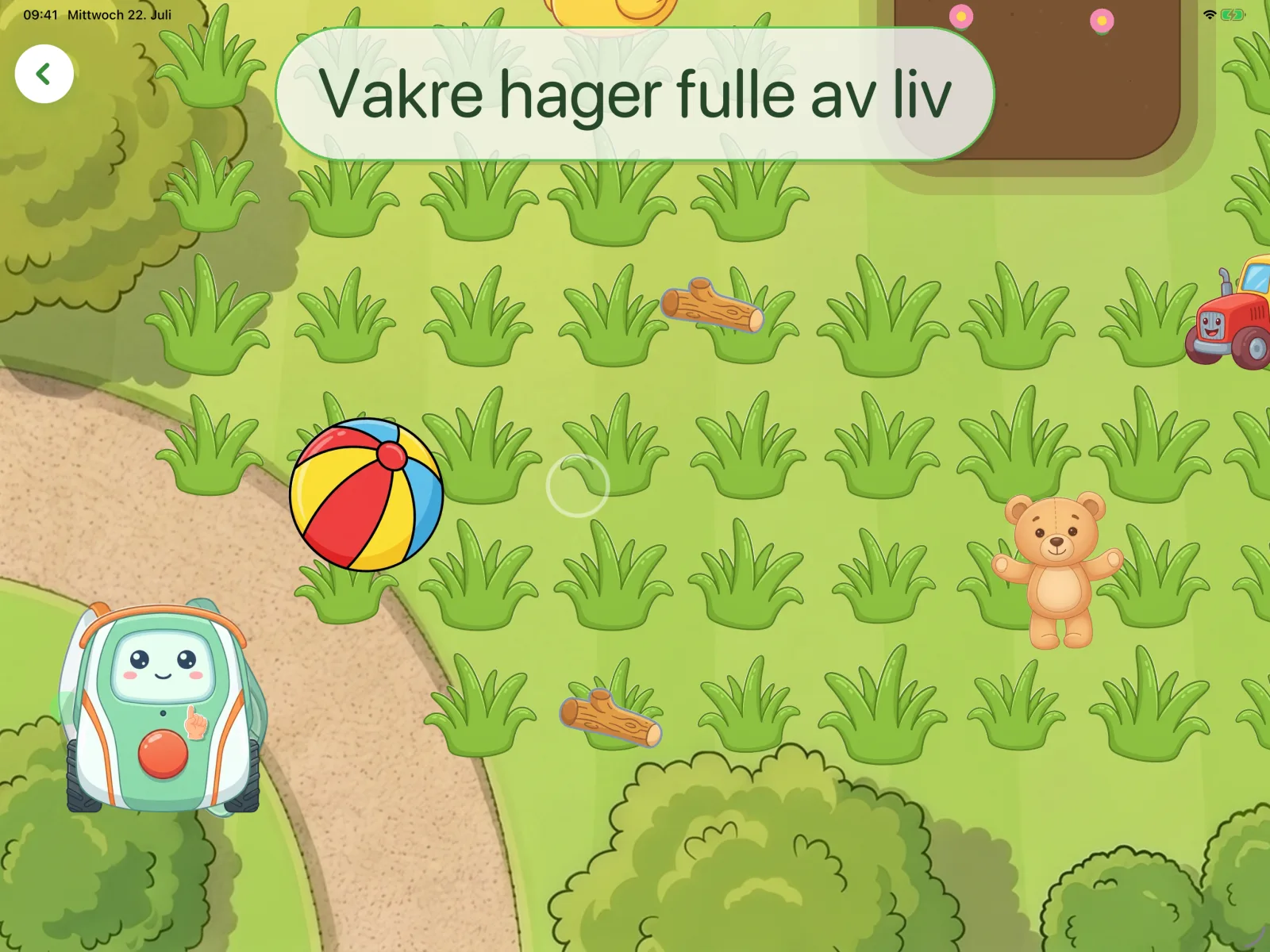 Vakre hager fulle av liv
