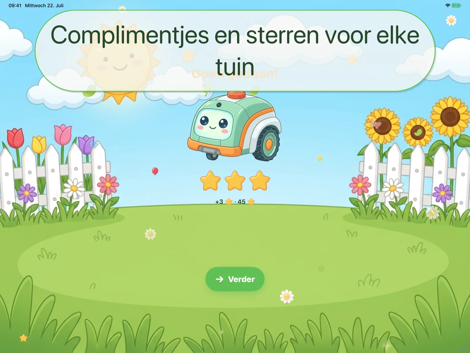 Complimentjes en sterren voor elke tuin