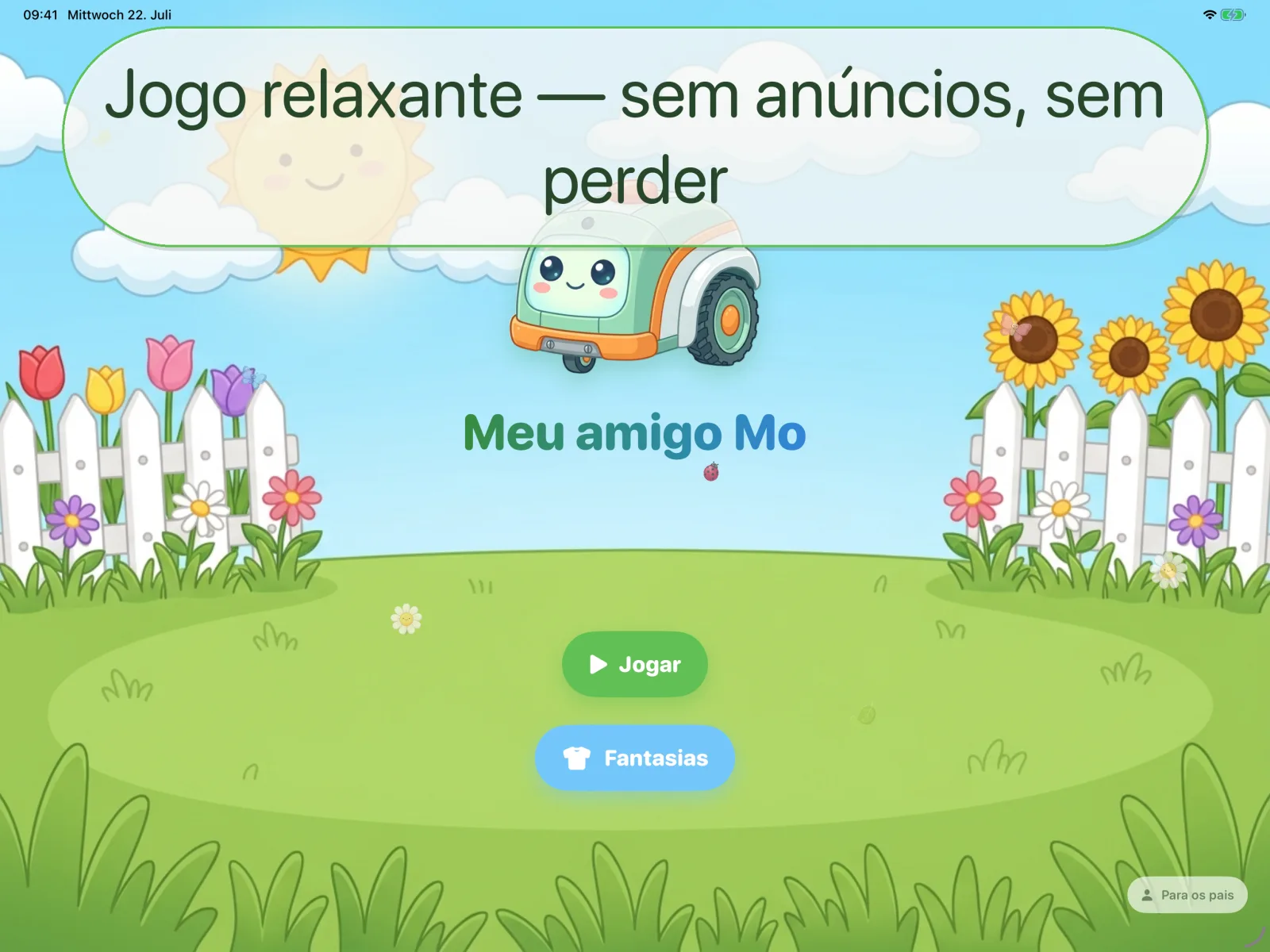 Jogo relaxante — sem anúncios, sem perder