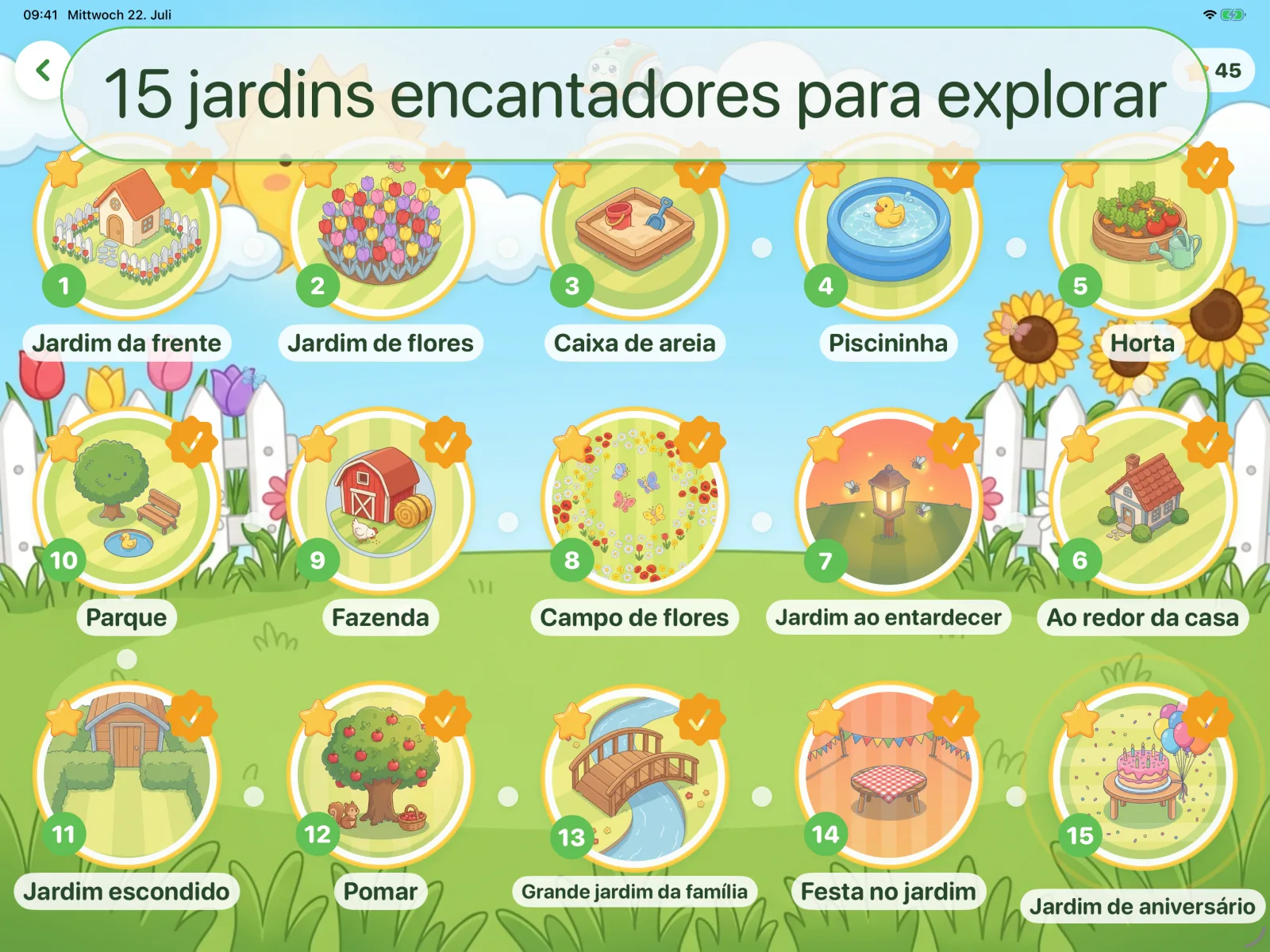15 jardins encantadores para explorar