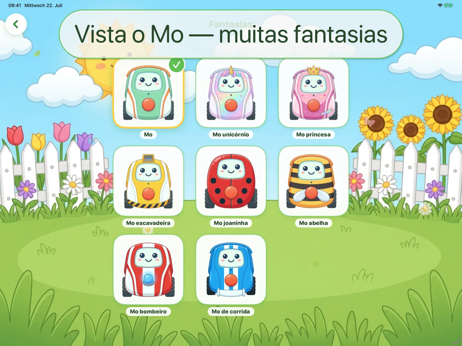 Vista o Mo — muitas fantasias