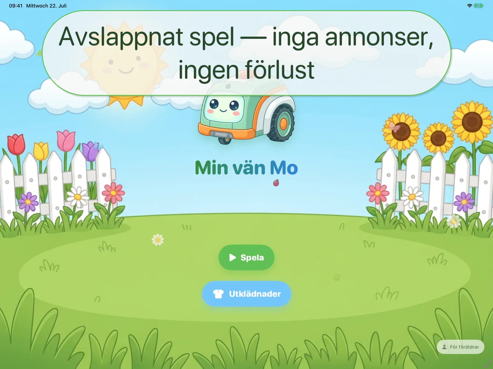 Avslappnat spel — inga annonser, ingen förlust