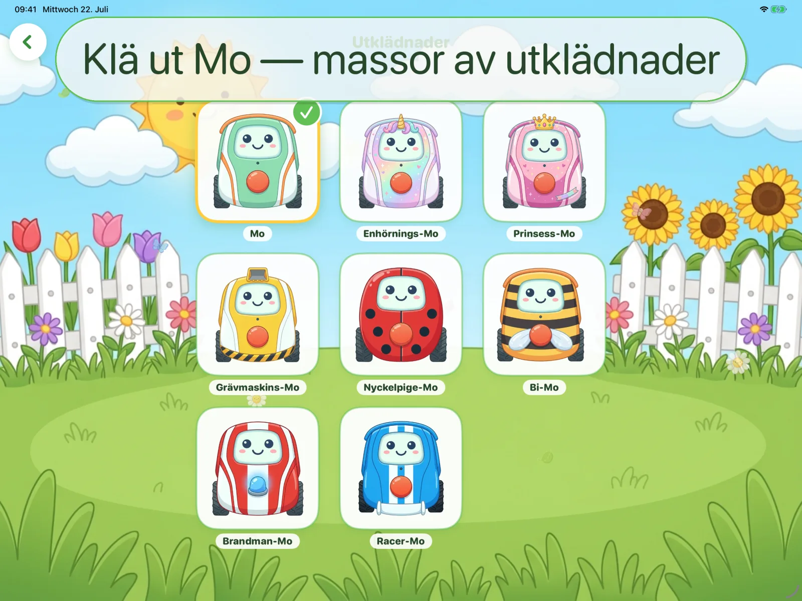 Klä ut Mo — massor av utklädnader