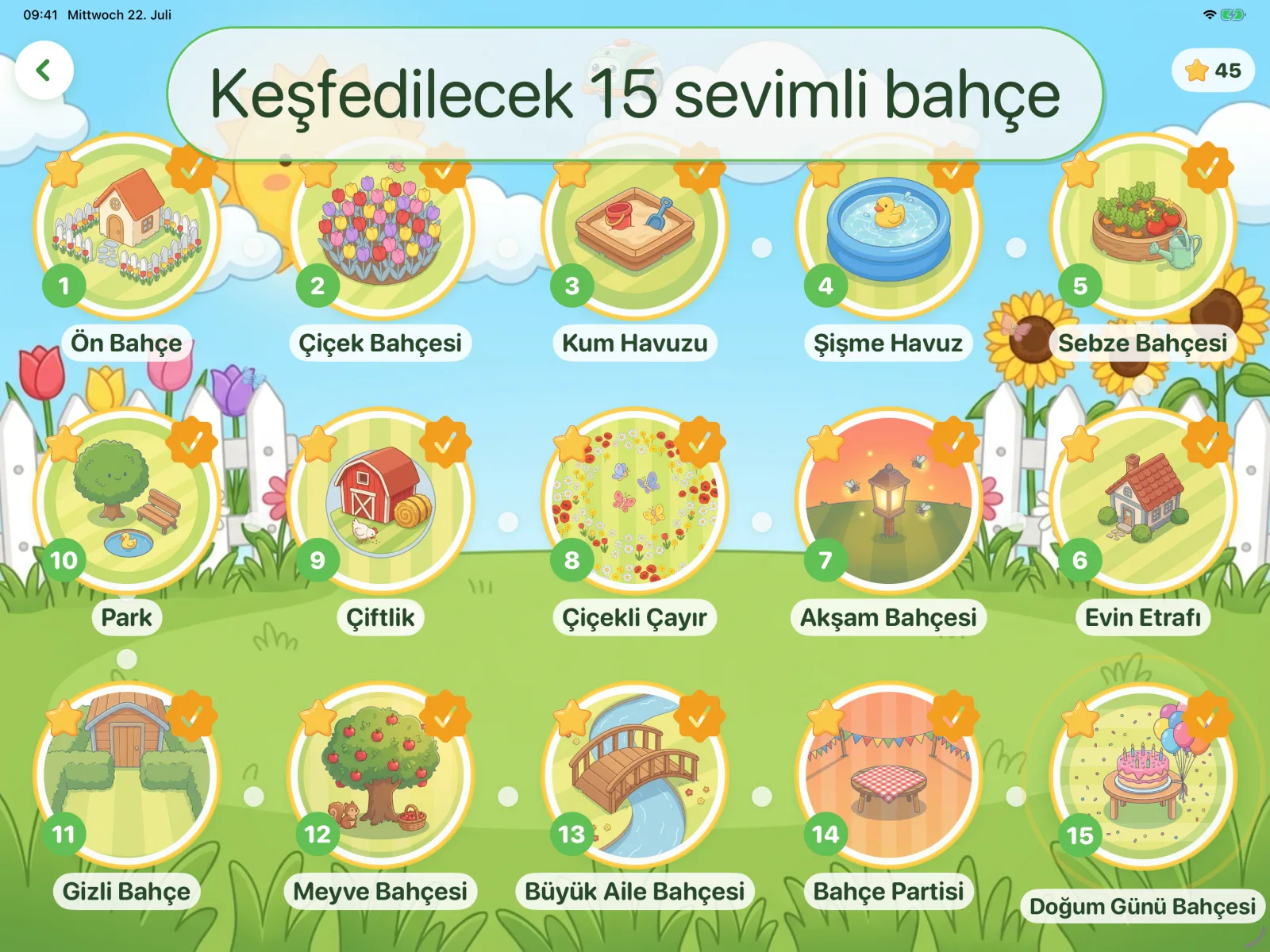Keşfedilecek 15 sevimli bahçe